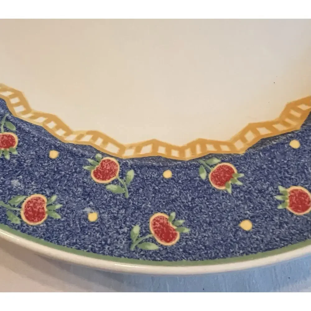 Mikasa Intaglio Navarro CAA77 12” Round Serving Platter Chop Plate Vintage